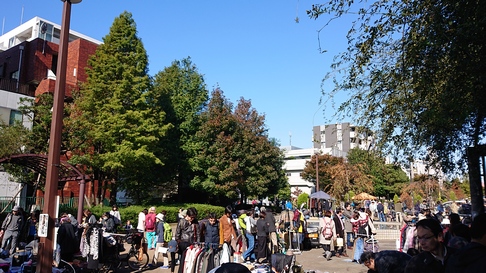 Kinshicho Flea Market near the Sky Tree