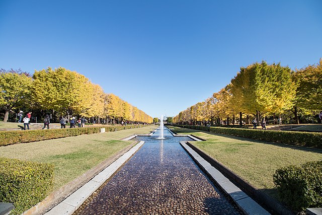 Showa Kinen Park Japanese Garden or Showa Memorial Park 国営昭和記念公園