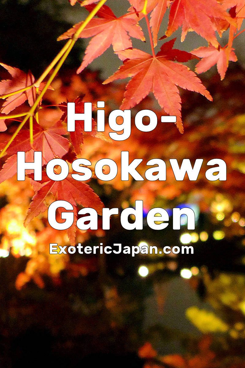 Exoteric Japan, Metropolitan Gardens : 東京都故園, Higo-Hosokawa Garden, 肥後細川庭園, Japanese Gardens in Tokyo, Japanese Culture, Beautiful autumn foliage at night.
