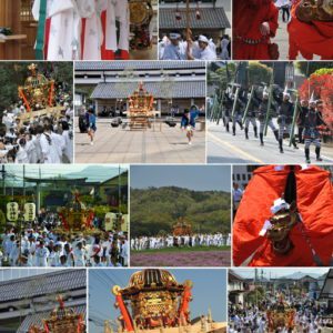 A mosaic of all the fun things you can do at Ube Shrine’s Annual Festival.