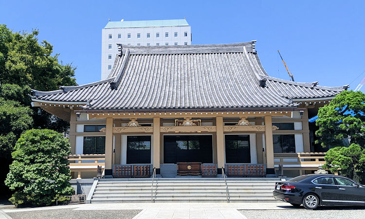 Reiganji Temple in Koto City, Tokyo